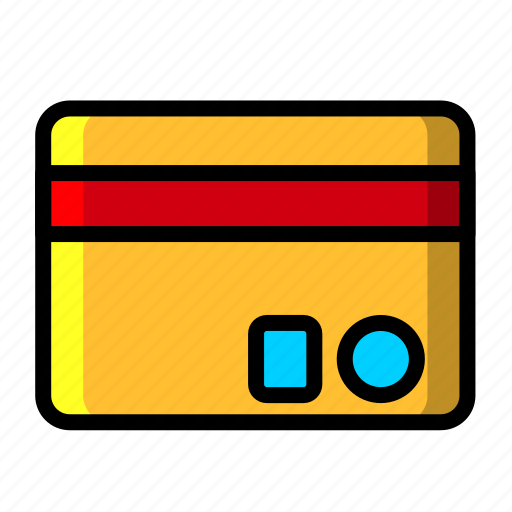 Icon, color, card credit, business, marketing, office icon - Download on Iconfinder