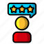 icon, color, rating, favorite, star, bookmark, award 