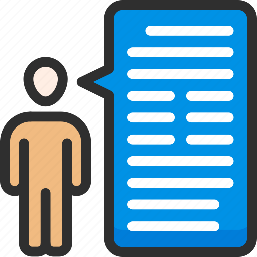 Communication, conversation, discussion, people, report, talk icon - Download on Iconfinder