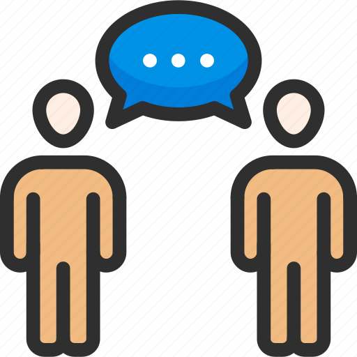 Communication, conversation, dialogue, discussion, interview, people, talk icon - Download on Iconfinder