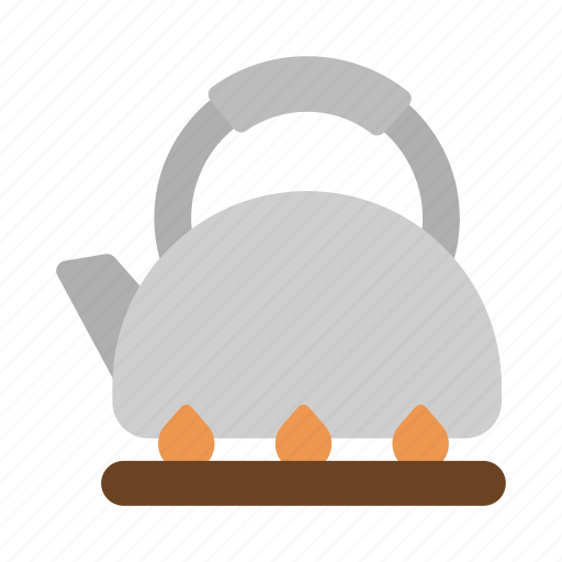 Kettle, boild, stove, cooking, cook, tea, appliance icon - Download on Iconfinder