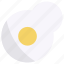 fried, egg, fried egg, egg-frying, breakfast, cooking 
