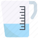 measure, cup, measure cup, measure-jar, measuring, measuring-jug