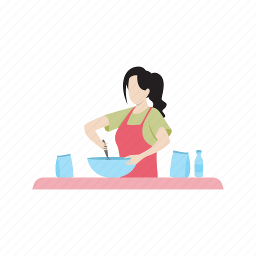 Beater, cook, hobby, kitchen, female icon - Download on Iconfinder