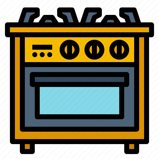 Cook, cooking, gas, kitchen, oven icon - Download on Iconfinder