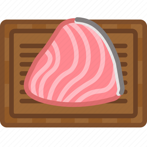 Chopping board, cooking, fish, kitchen, meat, salmon icon - Download on Iconfinder