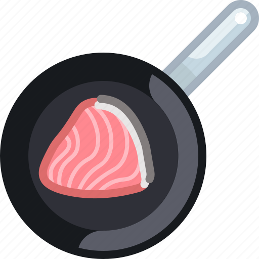 Cooking, fish, food, frying, pan, salmon icon - Download on Iconfinder