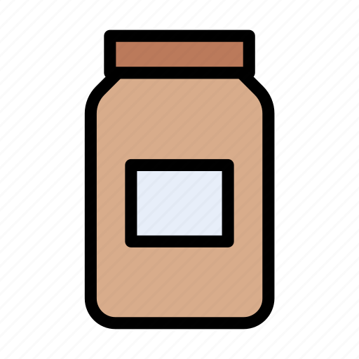 Jar, kitchen, jam, bottle, food icon - Download on Iconfinder