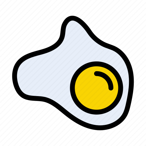 Egg, yolk, breakfast, cooking, omelette icon - Download on Iconfinder