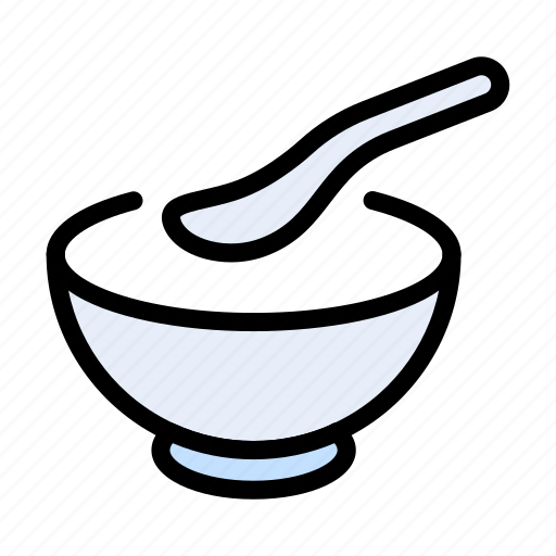 Spoon, bowl, soup, eat, food icon - Download on Iconfinder
