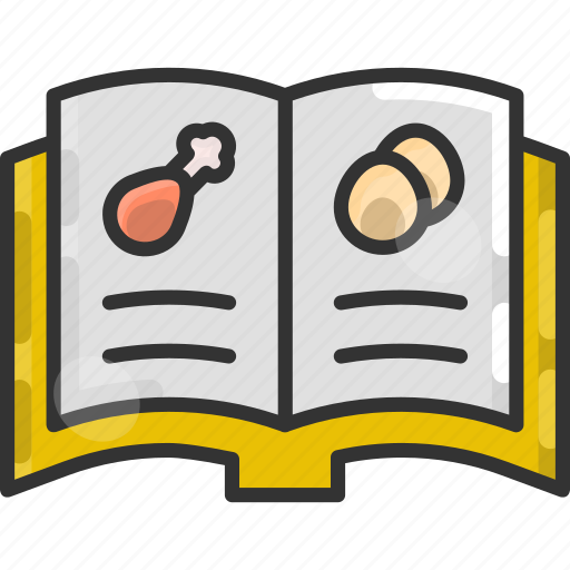 Chicken, food, ingredients, recipe book icon - Download on Iconfinder
