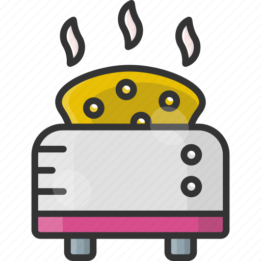 Bakery, bread, breads, breakfast, kitchenware, toaster icon - Download on Iconfinder