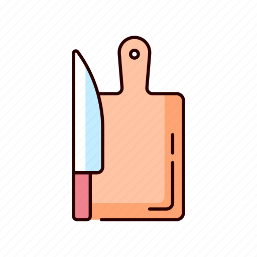 Cooking, knife, preparation, board icon - Download on Iconfinder