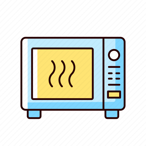 Microwave, oven, cooking, heat icon - Download on Iconfinder