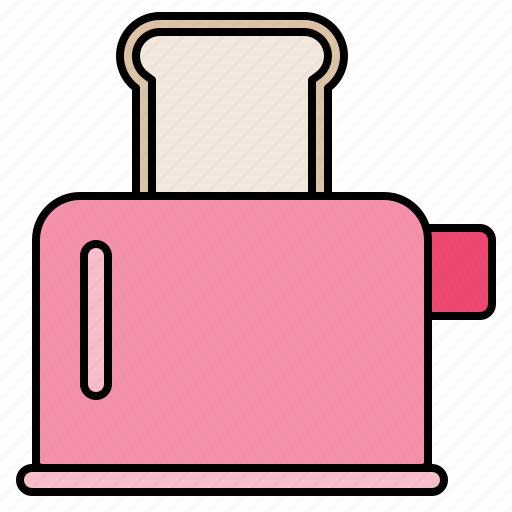 Bake, bread, breakfast, cooking, food, toaster icon - Download on Iconfinder