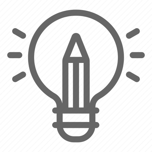 Copywriting, creative, creativity, idea, light, mind, thinking icon - Download on Iconfinder