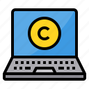 computer, copyright, copywriting, electronics, laptop