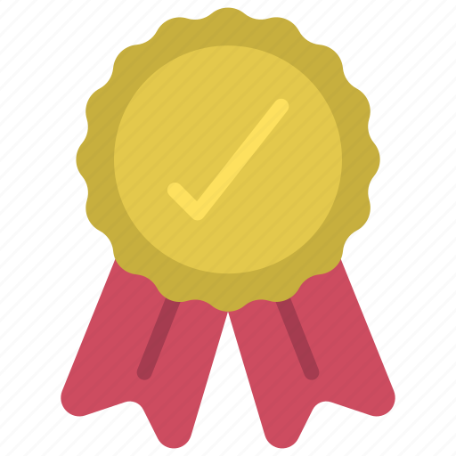 Complete, award, reward, tick icon - Download on Iconfinder