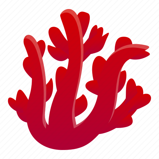 Beach, coral, floral, flower, ocean, red icon - Download on Iconfinder