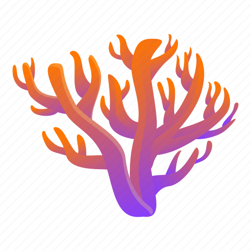 Coral, gradient, retro icon - Download on Iconfinder