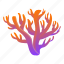 coral, gradient, retro 
