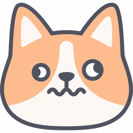 Dizzy, corgi, dog, emoticon, emoji, emotion, feeling icon - Download on Iconfinder