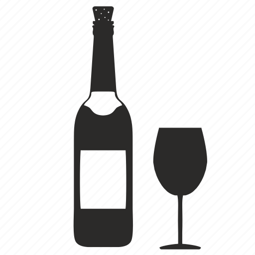 Bottle, cork, glass, wine icon - Download on Iconfinder