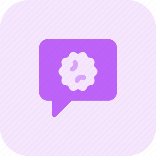 Virus, chat, coronavirus, bubble icon - Download on Iconfinder