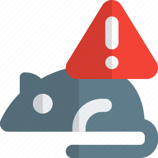 Mouse, warning, medical, coronavirus icon - Download on Iconfinder