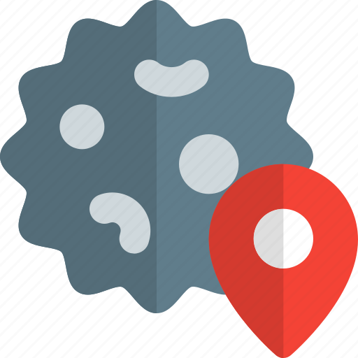 Virus, location, medical, coronavirus icon - Download on Iconfinder