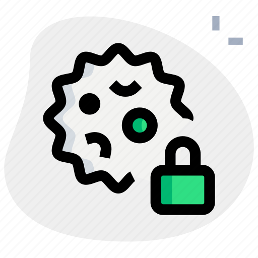 Virus, lock, medical, security icon - Download on Iconfinder