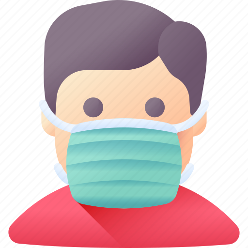 Avatar, mask, patient, person, protection, safety, user icon - Download on Iconfinder