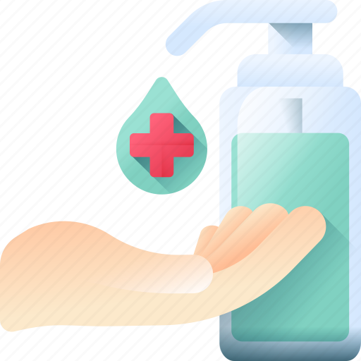 Clean, cleaner, disinfectant, hand, wash icon - Download on Iconfinder