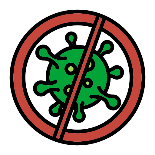 Bacteria, coronavirus, kill, stop, war icon - Free download