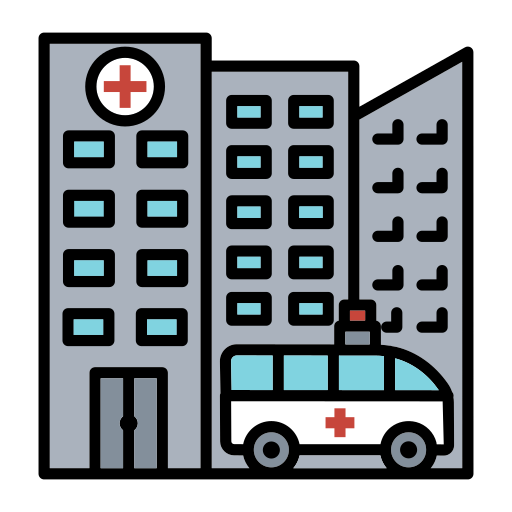 Building, clinic, healthcare, hospital, medical icon - Free download