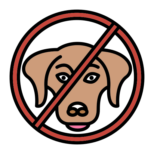 Baned, germs, not, pet, touch icon - Free download