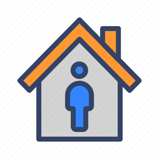Building, coronavirus, covid19, house, isolation, stay at home, virus icon - Download on Iconfinder