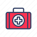bag, doctor, emergency, first aid kit, health, medical, medicine
