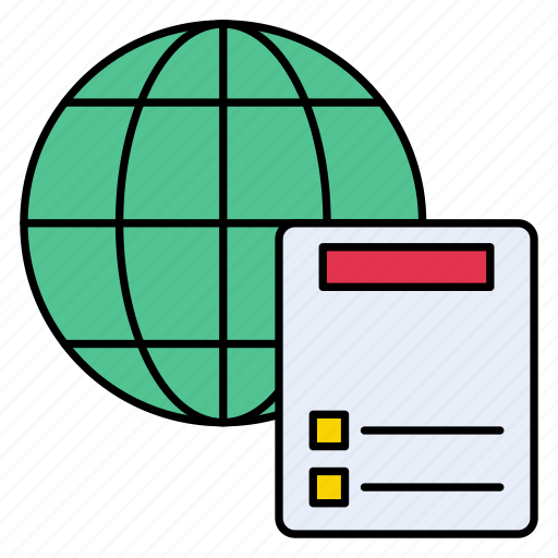 Sheet, report, corona, global, covid icon - Download on Iconfinder
