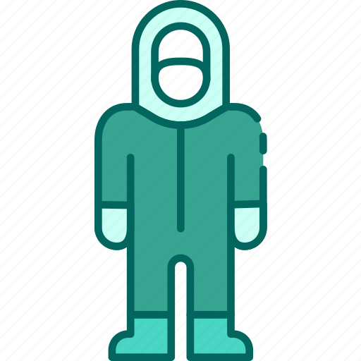 Worker, medical, protective, suit icon - Download on Iconfinder