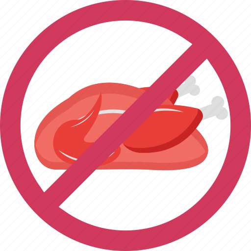 Food, meat, no, no steak, restaurant, steak icon - Download on Iconfinder