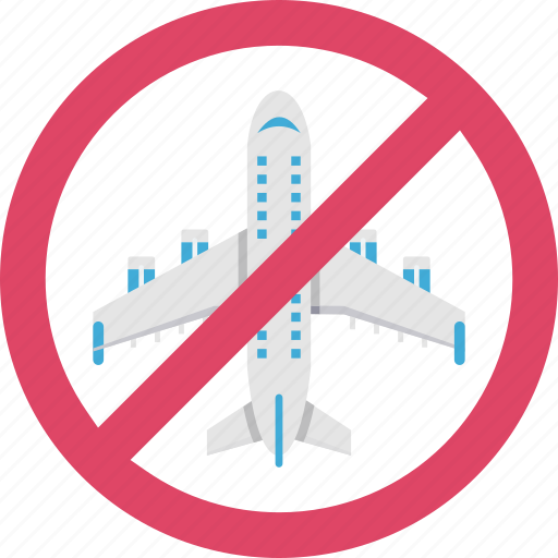 Airplane, coronavirus, infrared, no travel, travel icon - Download on Iconfinder