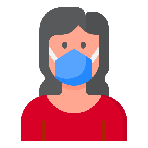 Coronavirus, covid19, mask, protect, woman icon - Free download