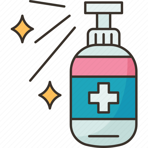 Disinfection, antibacterial, clean, hygiene, care icon - Download on Iconfinder