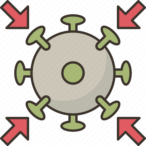 Virus, spread, minimize, disease, control icon - Download on Iconfinder