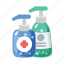 .svg, protect, protection, safety, soap, wash, washing gel 