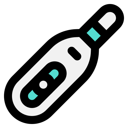 Coronavirus, measure, temperature, thermometer, corona, corona virus icon - Free download