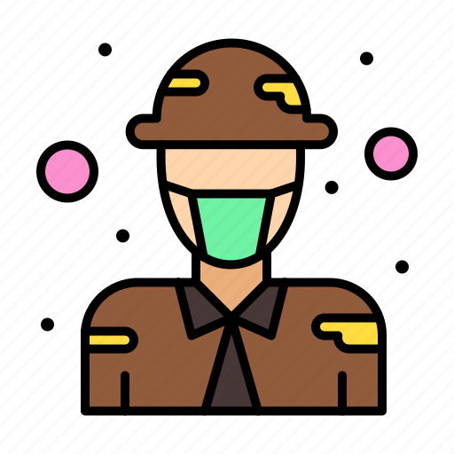 Army, coronavirus, covid, defense, male, military icon - Download on Iconfinder