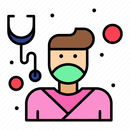 Care, coronavirus, covid, doctor, health, male icon - Download on Iconfinder