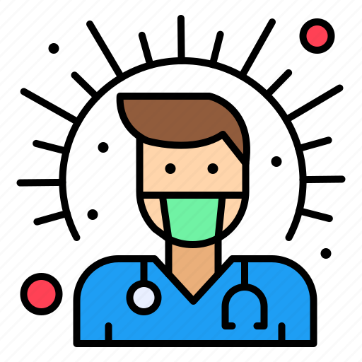 Coronavirus, covid, doctor, health, male icon - Download on Iconfinder